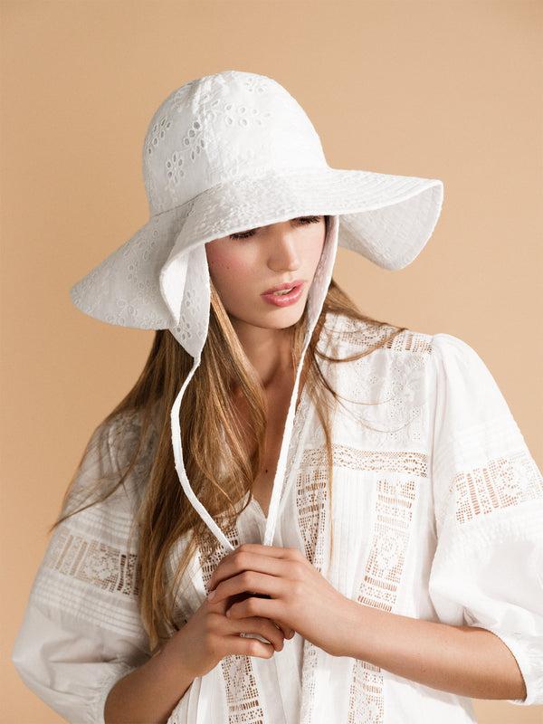 hansel from basel Noona Sun Hat eyelet