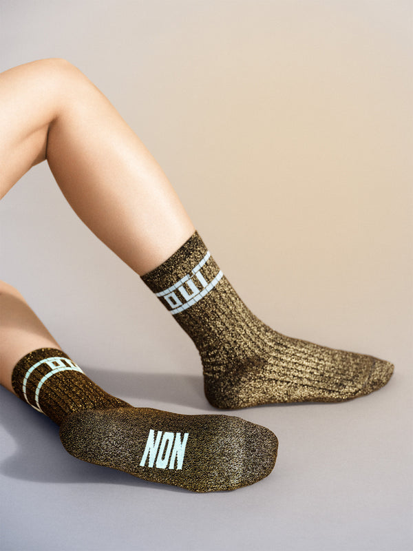 Hansel From Basel Oui / Non Metallic Crew Brown