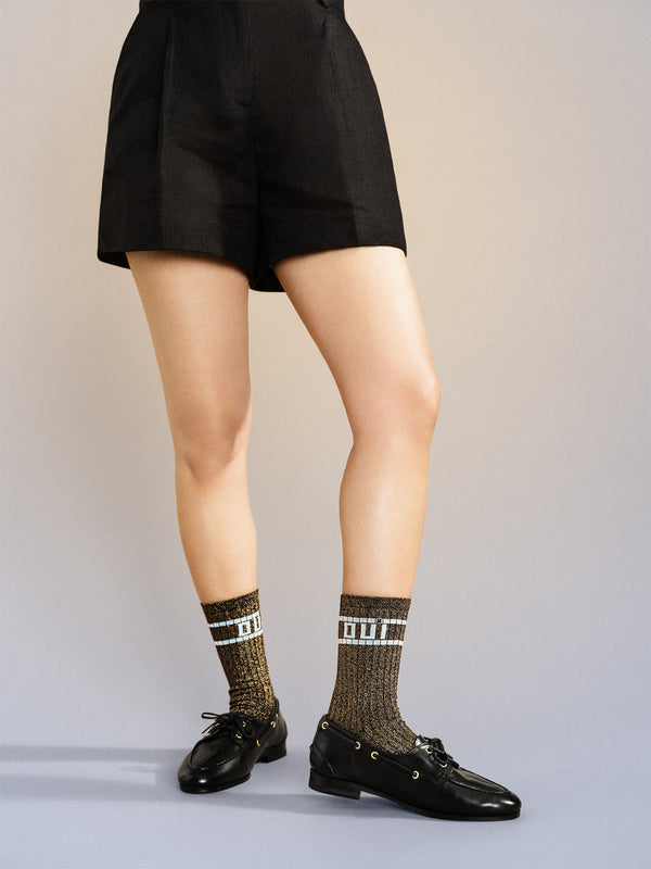 Hansel From Basel Oui / Non Metallic Crew Brown