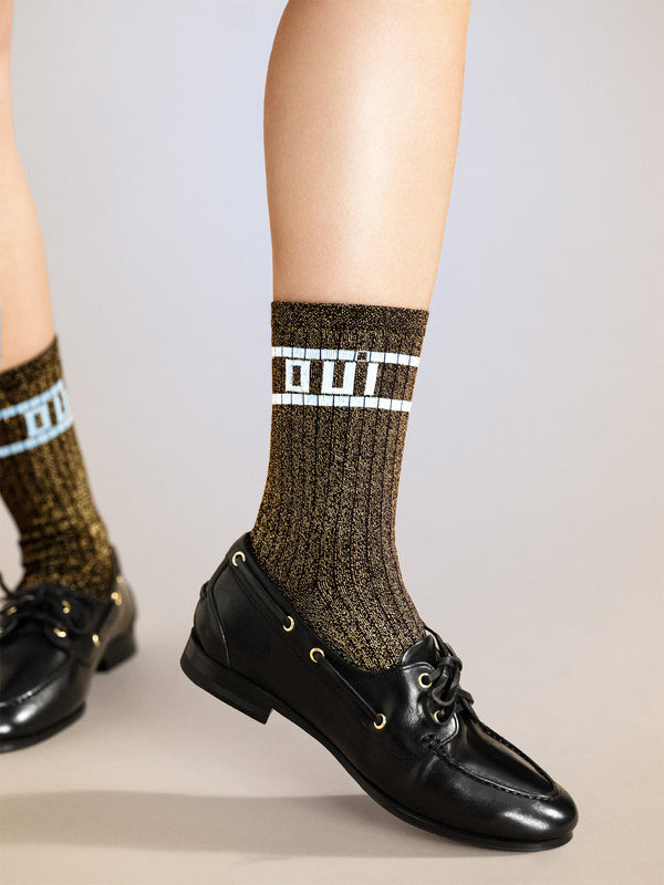 Hansel From Basel Oui / Non Metallic Crew Brown