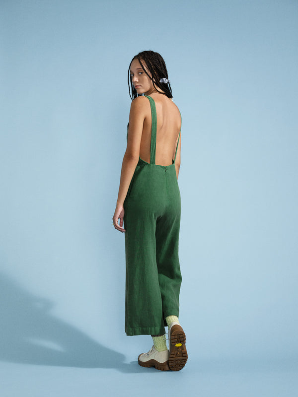 Hansel From Basel Penelope Jumpsuit Basil