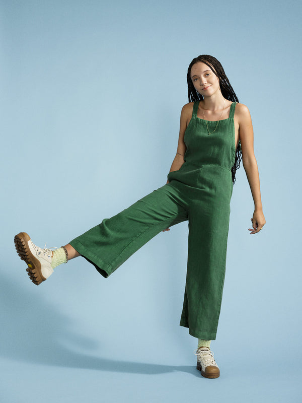 Hansel From Basel Penelope Jumpsuit Basil