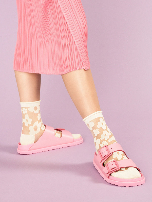 Hansel From Basel Pop Sheer Short Crew Snow