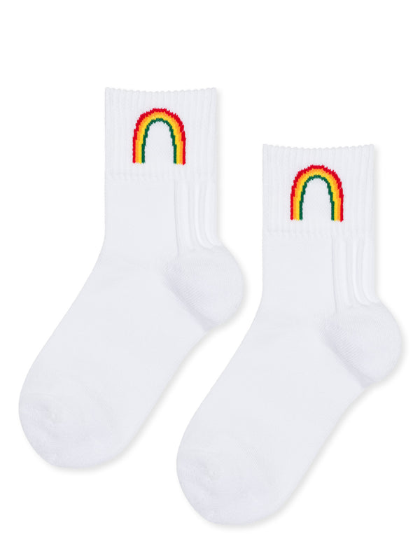 Hansel From Basel Rainbow Sporty Crew Black