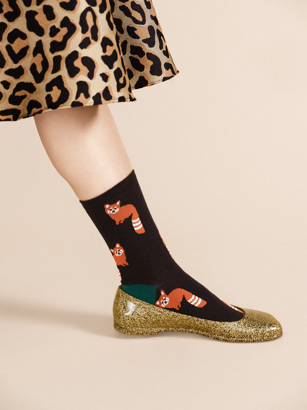 Hansel From Basel Red Panda Crew Black