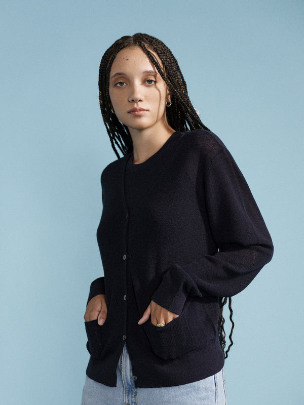 Hansel From Basel Rose Cardigan Midnight