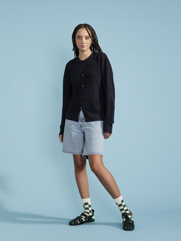 Hansel From Basel Rose Cardigan Midnight