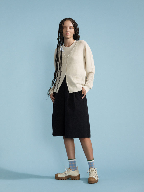 Hansel From Basel Rose Cardigan Sand