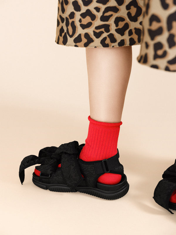 Hansel From Basel Sea Island Cotton DC Crew Red