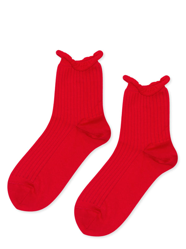 hansel from basel Sea Island Cotton DC Crew red