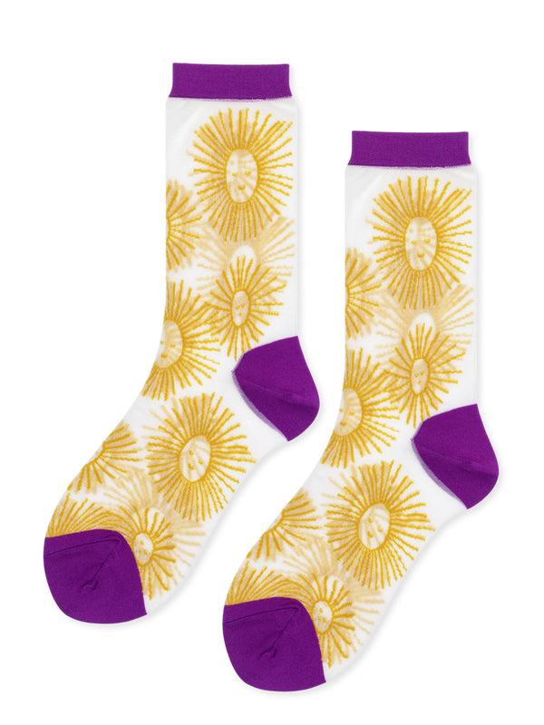 hansel from basel Soleil Sheer Crew purple