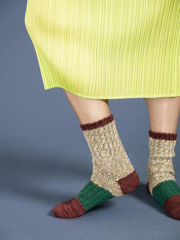 Hansel From Basel Speckle Crew Spearmint