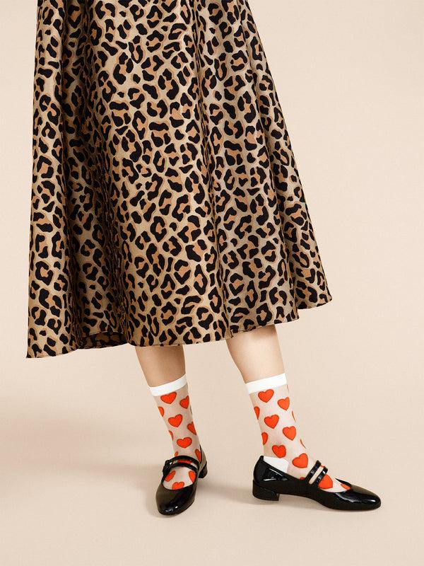 Hansel From Basel Sweetie Sheer Crew Ivory