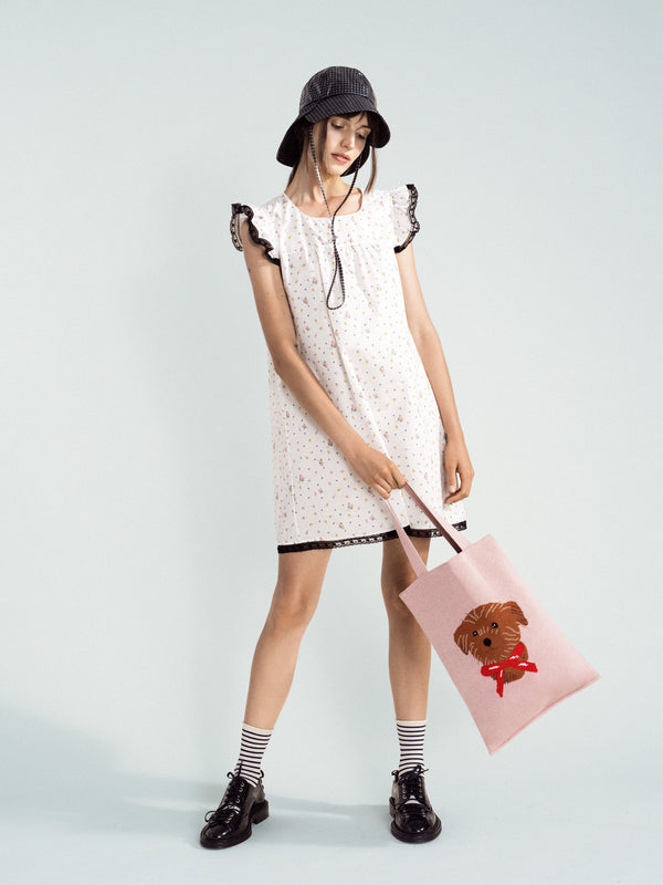 Hansel From Basel Tulip Bucket Hat Black Gingham