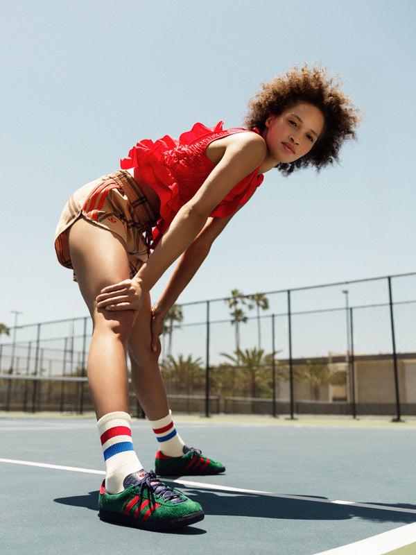 Hansel From Basel Varsity Sporty Crew White