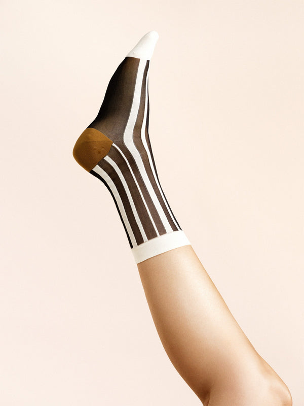 Hansel From Basel Verona Sheer Crew Black