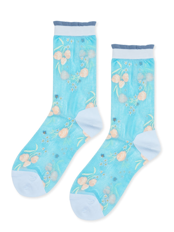 hansel from basel Wanda Sheer Crew blue