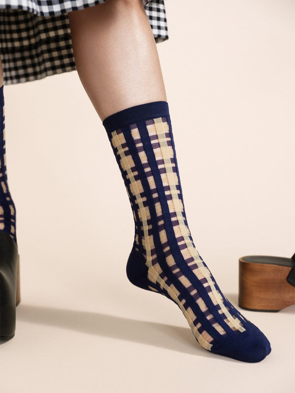 Hansel From Basel Wonka Sheer Crew Blue