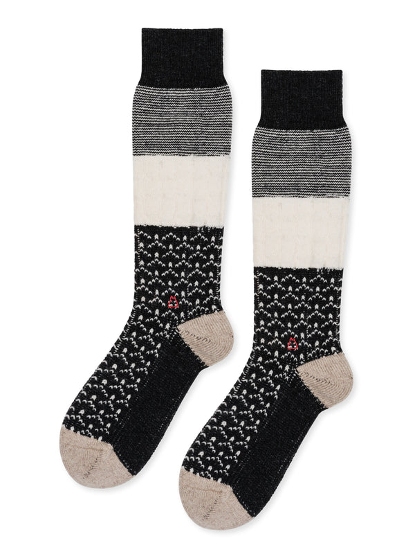 hansel from basel Louie Wool Men's Boot Crew charcoal