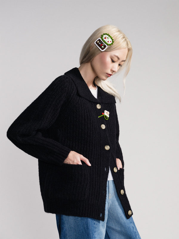 Hansel From Basel Strawberry Fields Crochet Hair Clips Multi