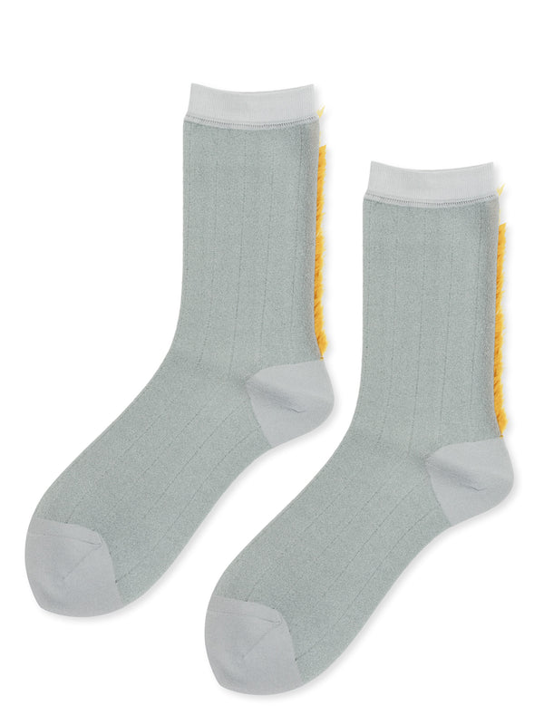 Hansel From Basel Vertical Stripe Fringe Crew Optic