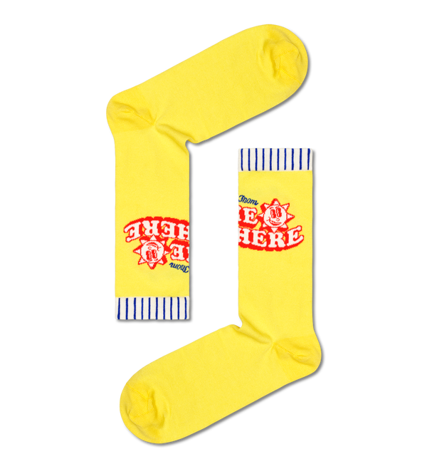 Happy Socks 2-Pack Wish You Were Here Socks Gift Set