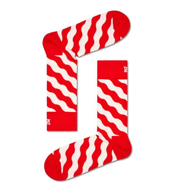 Happy Socks 4-Pack Gingerbread House Socks Gift Set