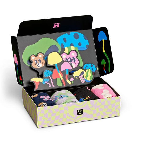 happy socks 4-Pack Happy In Wonderland Socks Gift Set