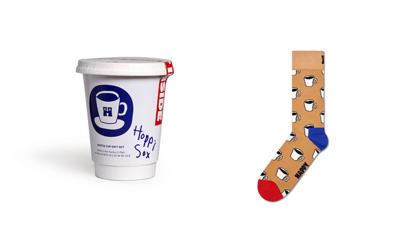 Happy Socks 1-Pack Coffee Cup Gift Set
