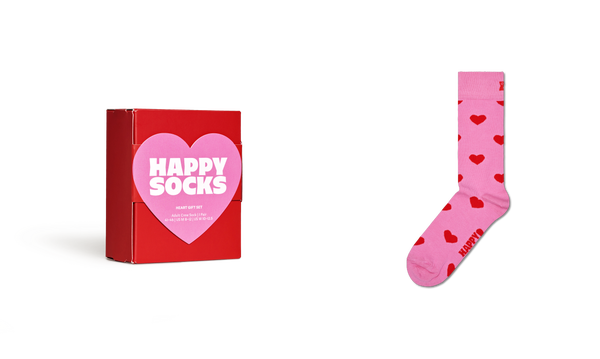 Happy Socks 1-Pack Heart Sock Gift Set