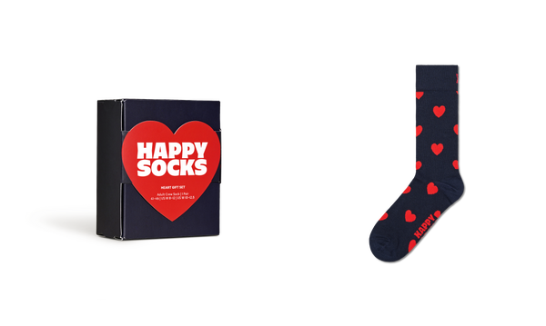 Happy Socks 1-Pack Heart Sock Gift Set