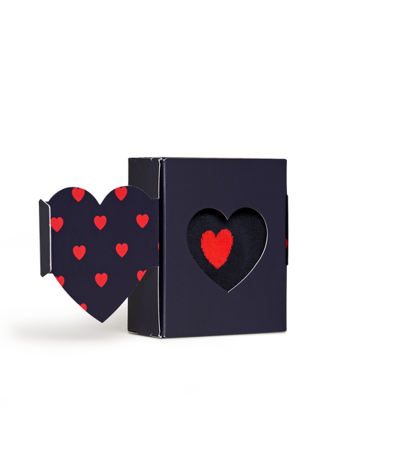 happy socks 1-Pack Heart Sock Gift Set
