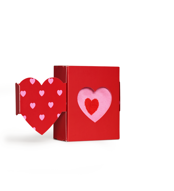 happy socks 1-Pack Heart Sock Gift Set