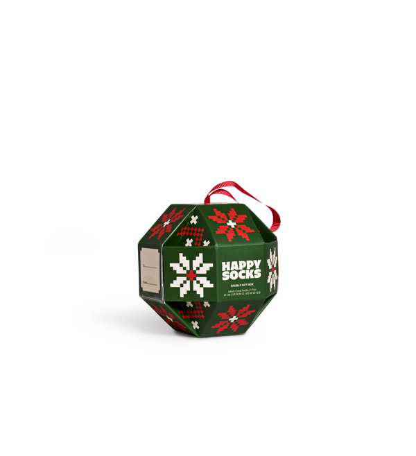 happy socks 1-Pack Snowflake Sock Gift Set