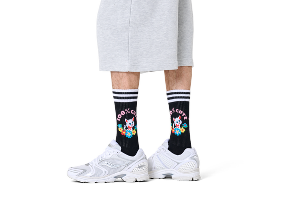 Happy Socks 100% Cute Sneaker Sock