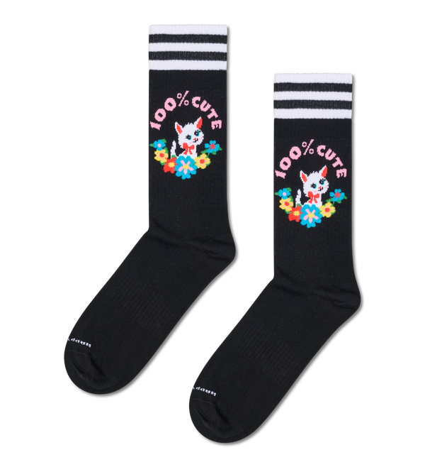happy socks 100% Cute Sneaker Sock
