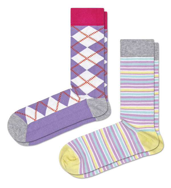 happy socks 2-Pack Argyle Socks