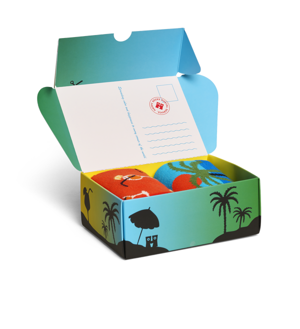 happy socks 2-Pack Beach Life Socks Gift Set