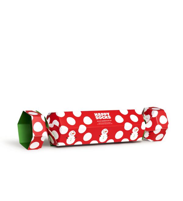 happy socks 2-Pack Big Dot Snowman Socks Gift Set