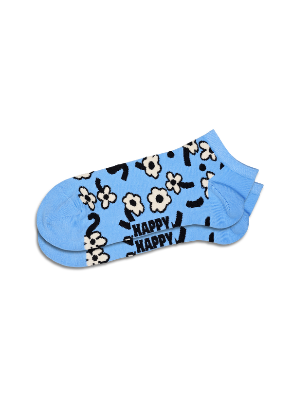 Happy Socks 2-Pack Blue Low Socks