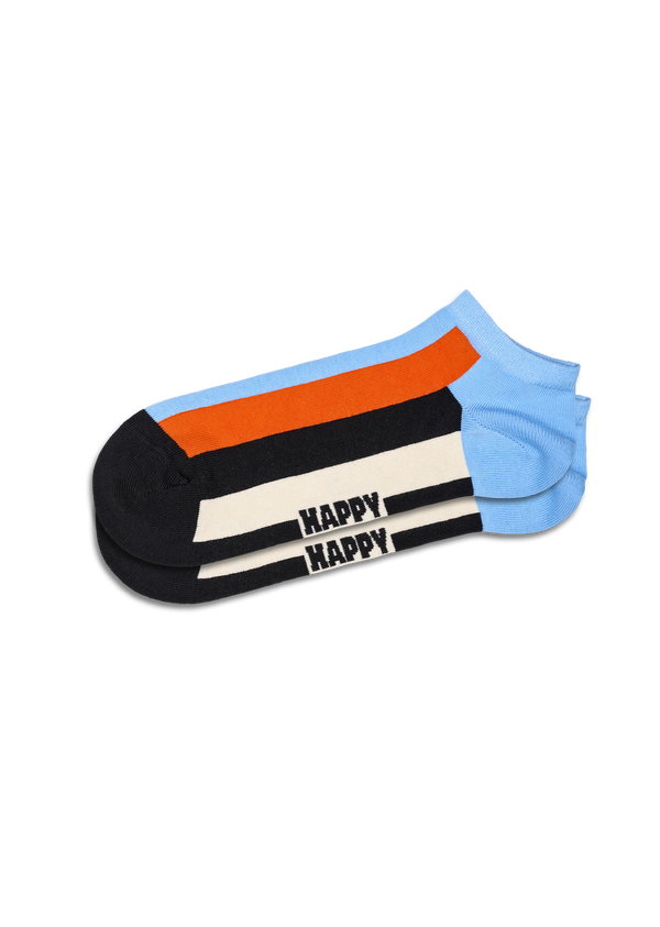 Happy Socks 2-Pack Blue Low Socks