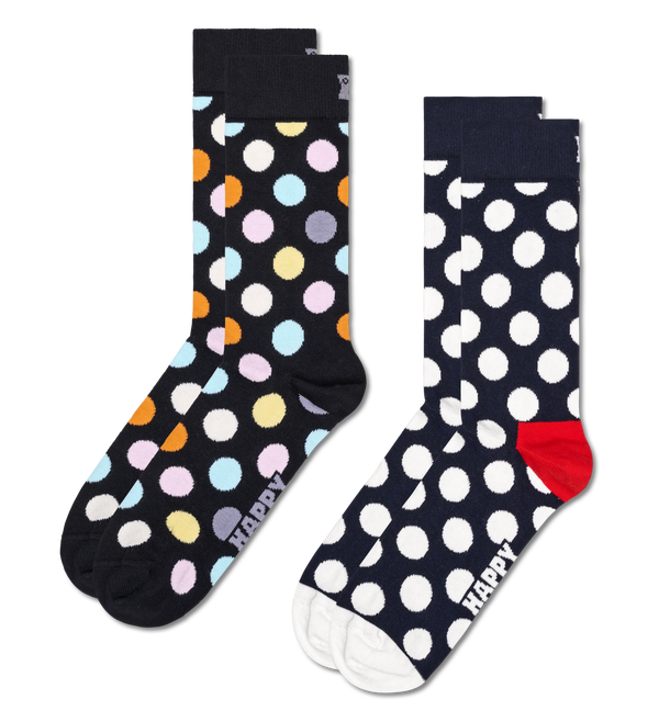 happy socks 2-Pack Classic Big Dot Socks