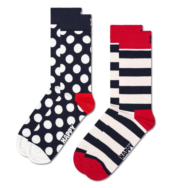 happy socks 2-Pack Classic Big Dot Socks
