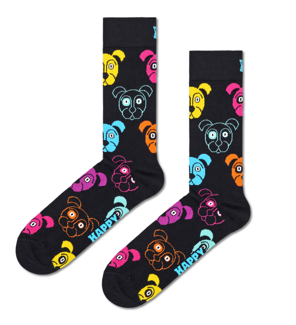 Happy Socks 2-Pack Classic Dog Socks