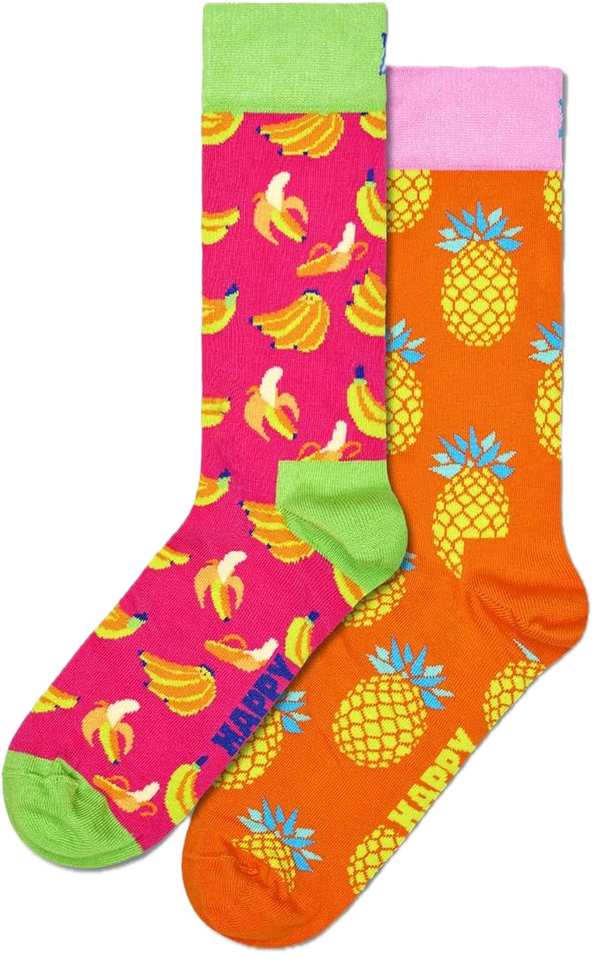Happy Socks 2-Pack Fruity Mix Socks Gift Set