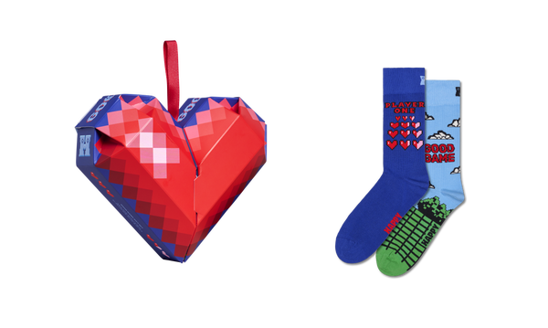 Happy Socks 2-Pack Good Game Socks Gift Set