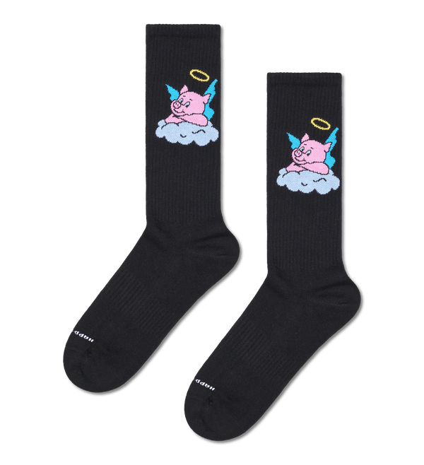 Happy Socks 2-Pack Good Pig Sneaker Socks