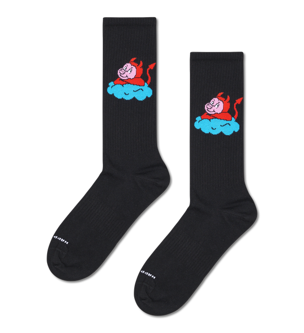 Happy Socks 2-Pack Good Pig Sneaker Socks