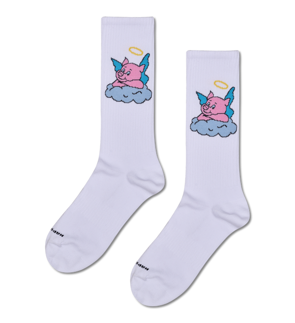 Happy Socks 2-Pack Good Pig Sneaker Socks