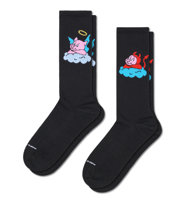 happy socks 2-Pack Good Pig Sneaker Socks